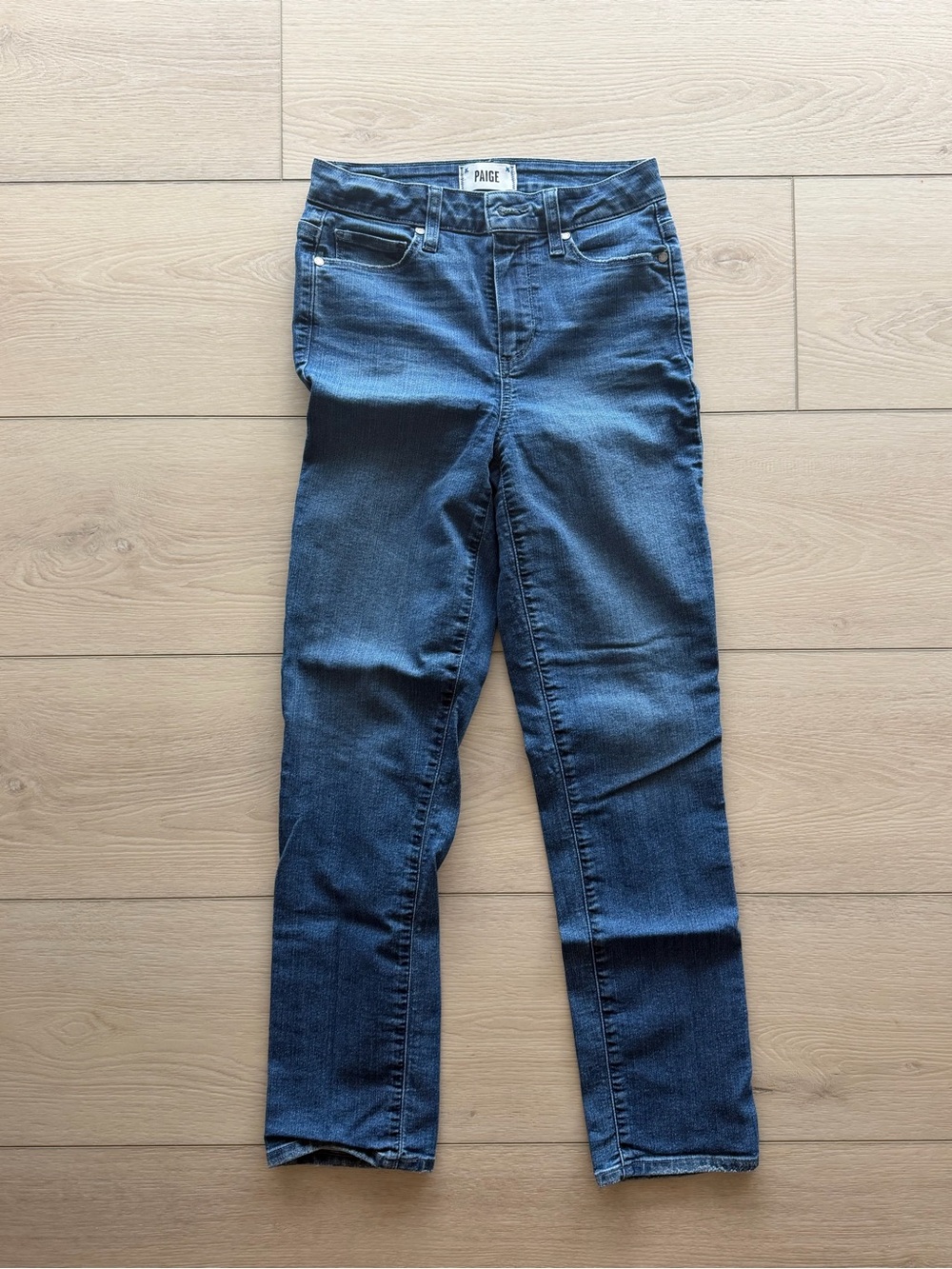 Paige Hoxton Slim Straight Jeans